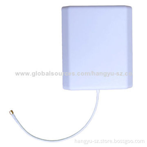 2.3 to 2.7GHz 10dBi Wall-mounted Antenna with Measures 140 x 120 x 38mm